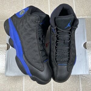 Jordan Air Jordan 13 Retro Hyper Royal Black 414571-040 Size 10